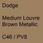 Preview: Dodge, Medium Louvre Brown Metallic, C46 / PV8.